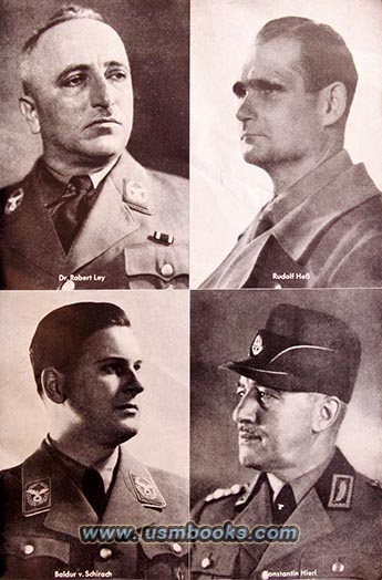 portraits of leading National Socialists