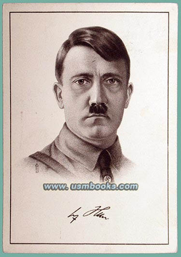 Adolf Hitler Karte, Verlag J.Bettenhausen Dresden