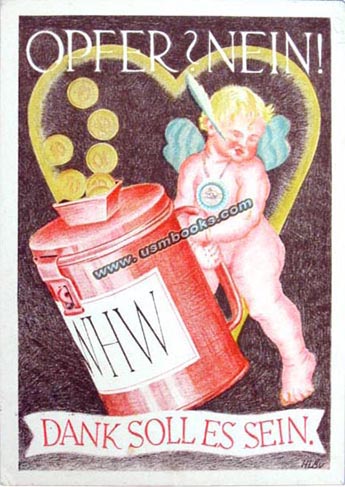 WHW NAZI CHARITY COLLECTION CAN