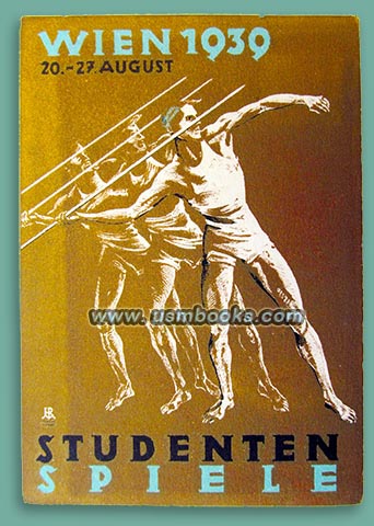 1939 Studenten-Weltspiele Wien