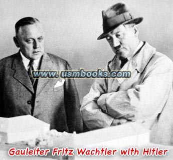 Gauleiter Fritz Wächtler and Adolf Hitler