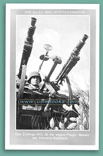 Wehrmacht twin machine guns