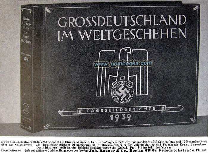 Grossdeutschland im Weltgeschehen 1939