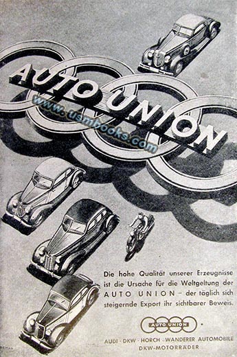 Auto-Unuin advertising 1940