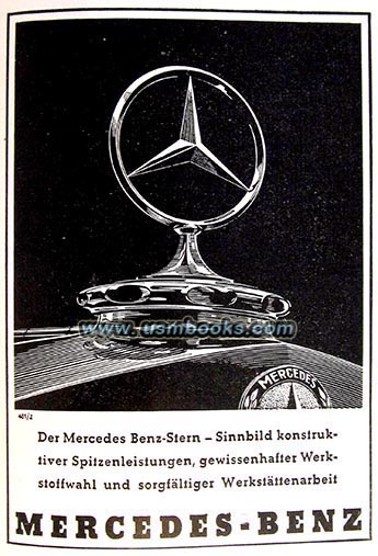 Mercedes-Benz advertising 1942