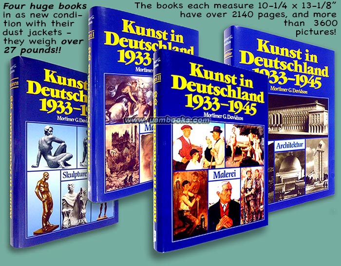 Kunst in Deutschland 1933-1945, Nazi architecture, sculpture and paintings
