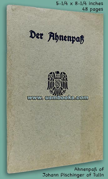 3. Reich Ahnenpass