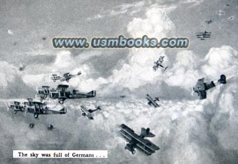 WW1 German airplane painting