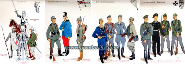 HISTORIC GERMAN UNIFORMS CALENDAR 1941