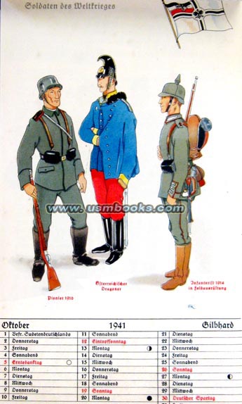 German World War I uniforms