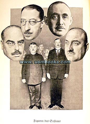 anti-Jewish Nazi caricatures