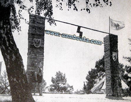 Hitler Youth camp entrance