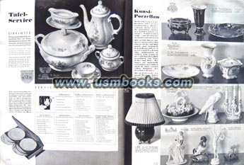 Third Reich porcelain and tabelware