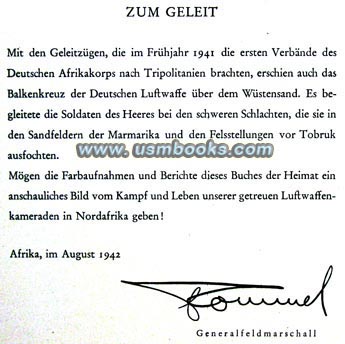 Foreword by Erwin Rommel