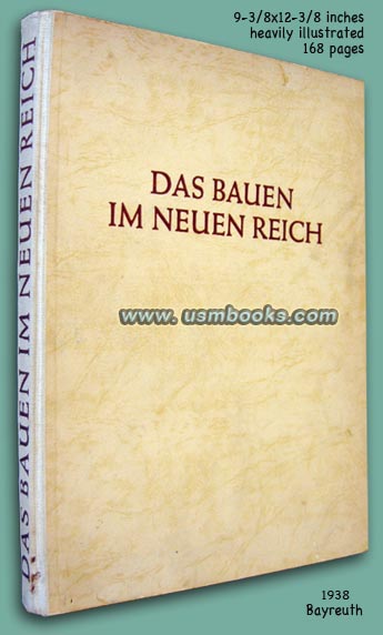 Das Bauen im Neuen Reich Band I (Construction in the New State Volume I) 
