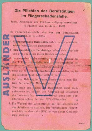 Nazi identity document