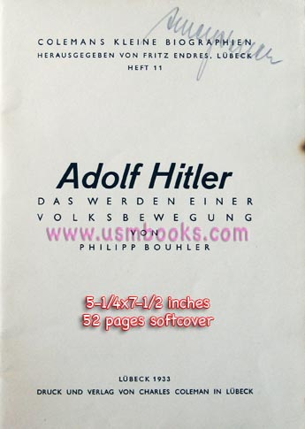 Adolf Hitler - Das Werden einer Volksbewegung