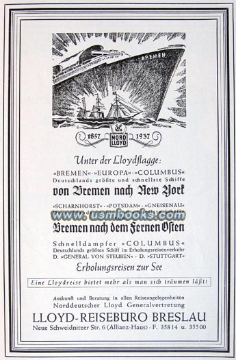 Festführer zum 12. Deutsches Sängerbundesfest Breslau 1937 also has wonderful period advertising