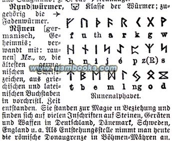 German runic alphabet