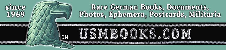 USMBOOKS Third Reich literature, magazines, IDs and ephemera