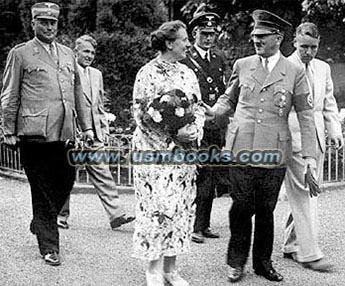 Winifried Wagner und Adolf Hitler in 1937