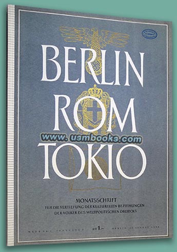  3. Reich Zeitschrift BerlinRomTokio