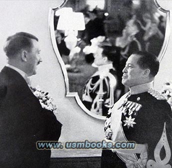 Adolf Hitler and Hiroshi Oshima, Japanese Ambassador in Berlin