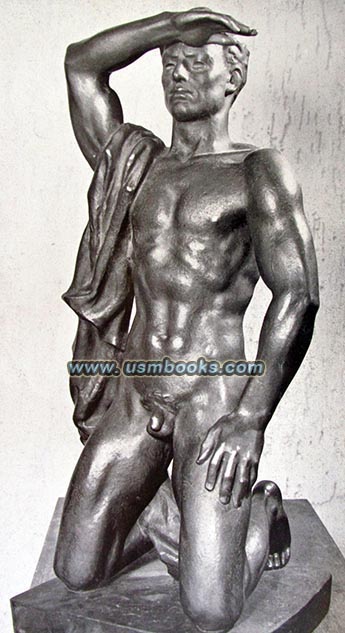 Heroic Nazi nude sculpture