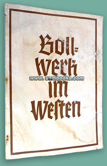 Bollwerk im Westen, Gauverwaltung Saarpfalz 1938