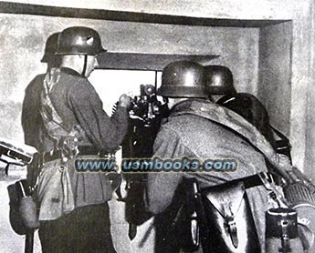 Siegfried Line machine gun bunkers