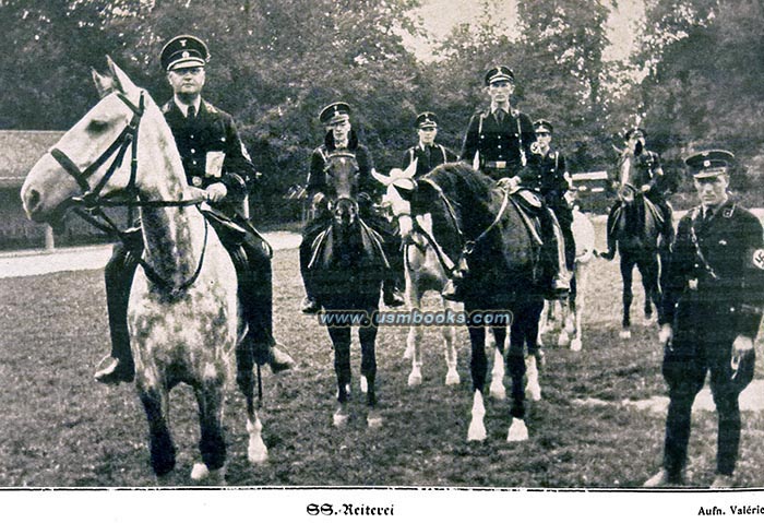 SS reiter, SS equestrians, Reitschule Fegelein