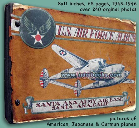 WW2 USAAF photo album with over 240 photos