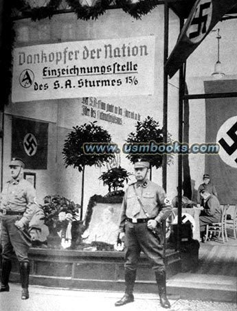 SA sign-up office in Nazi Germany