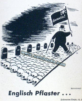 Nazi political cartoon from Die Schwarze korps