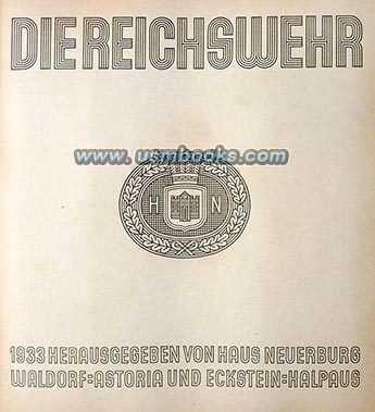 DIE REICHSWEHR 1933 Zigarettenbilder Sammelalbum