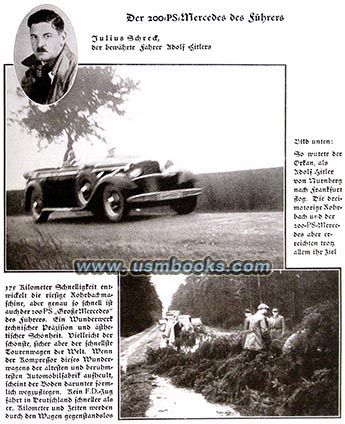 Hitler driver Julius Schreck, Grosse Mercedes