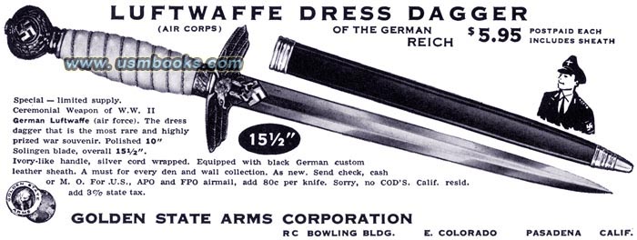 Luftwaffe Dress Dagger