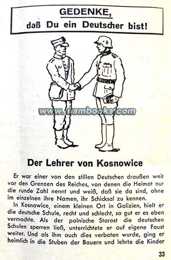 REMEMBER you are German!