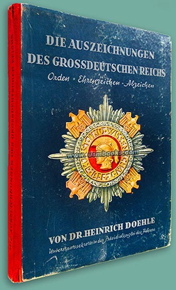 Nazi medals and orders book