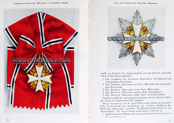 Grosskreuz der deutsche Adlerorden