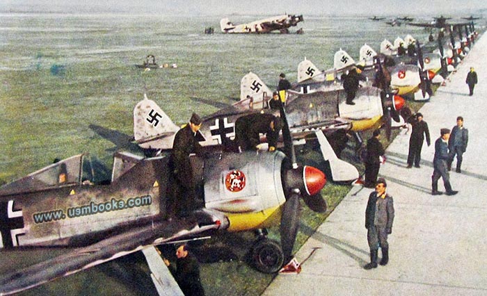 Nazi color wall calendar 1944