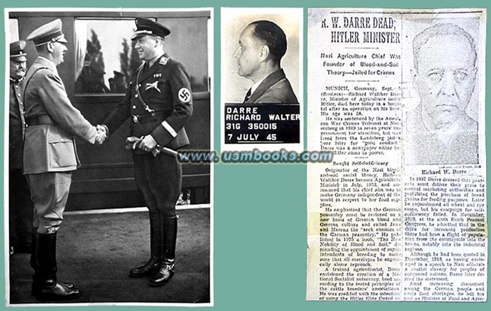 Adolf Hitler and Reichsbauernfhrer R. Walther Darr
