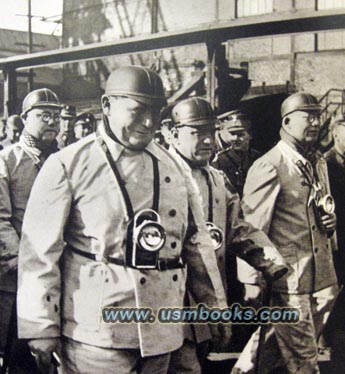 Hermann Göring in mining clothing in the Saar