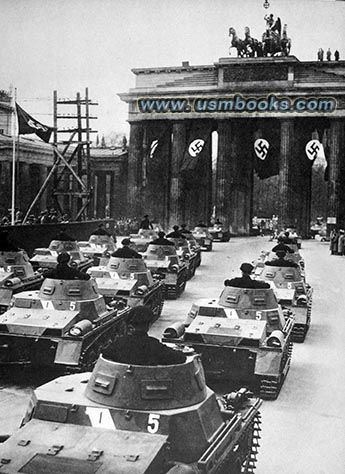 Wehrmacht tank parade in Berlin