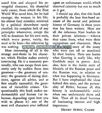 Henry Seidel Canby review of Der Fhrer by Konrad Heiden
