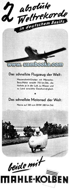 Nazi piston advertising