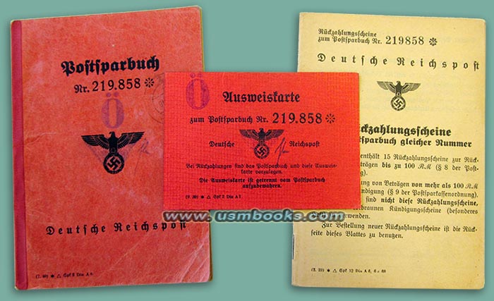 Deutsche Reichspost Postsparbuch