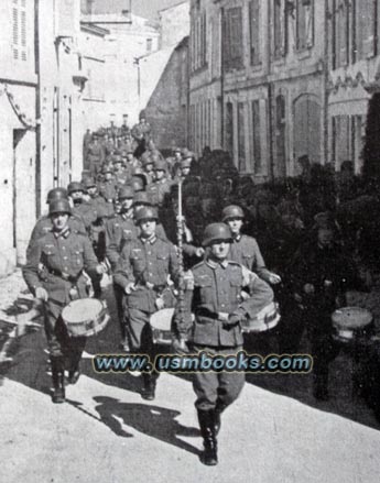 134 Infantry Regiment Hoch-und Deutschmeister in Occupied France in 1941