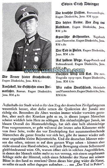 Edwin Erich Dwinger (SS member and recipient of the 1935 Dietrich-Eckart-Preis)
