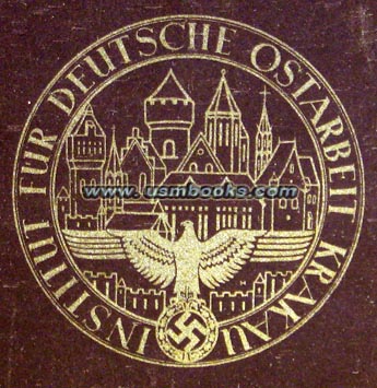 Institut für deutsche Ostarbeit in Krakau Generalgouvernement